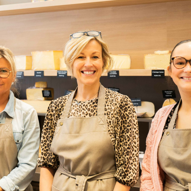 Les commerçants de la fromagerie Juprelle