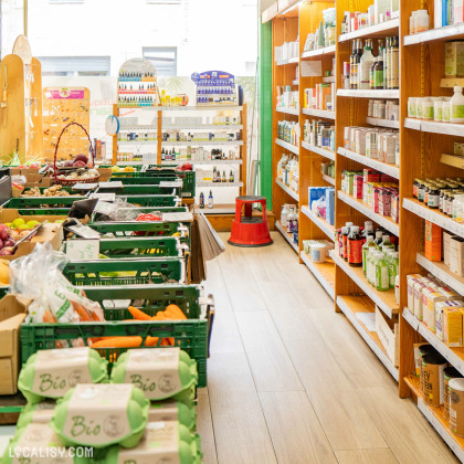 Produits bio et cosmétiques naturels dans la Boutique Santé à Seraing.