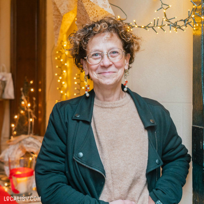 Portrait de la gérante de l'épicerie italienne Bel Gusto à Stavelot.