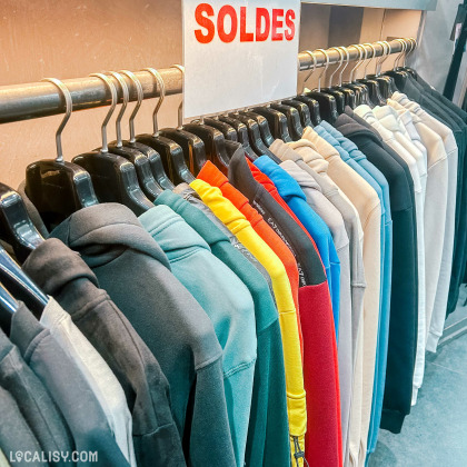 Soldes sélection d'articles