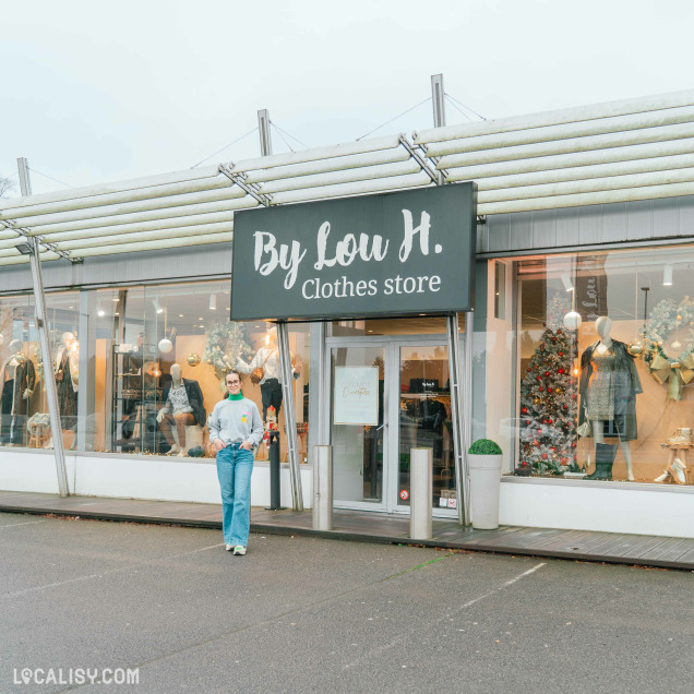 Façade du magasin de vêtements By Lou H à Neupré.